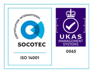 Socotec ISO 14001 seal